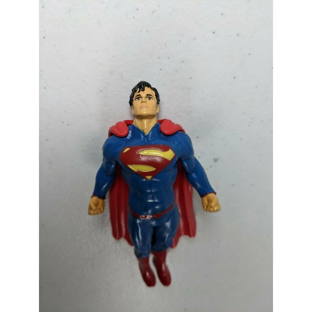 Superman Figuring Lot of 4 and accessories Kids Superman Belt Buckle